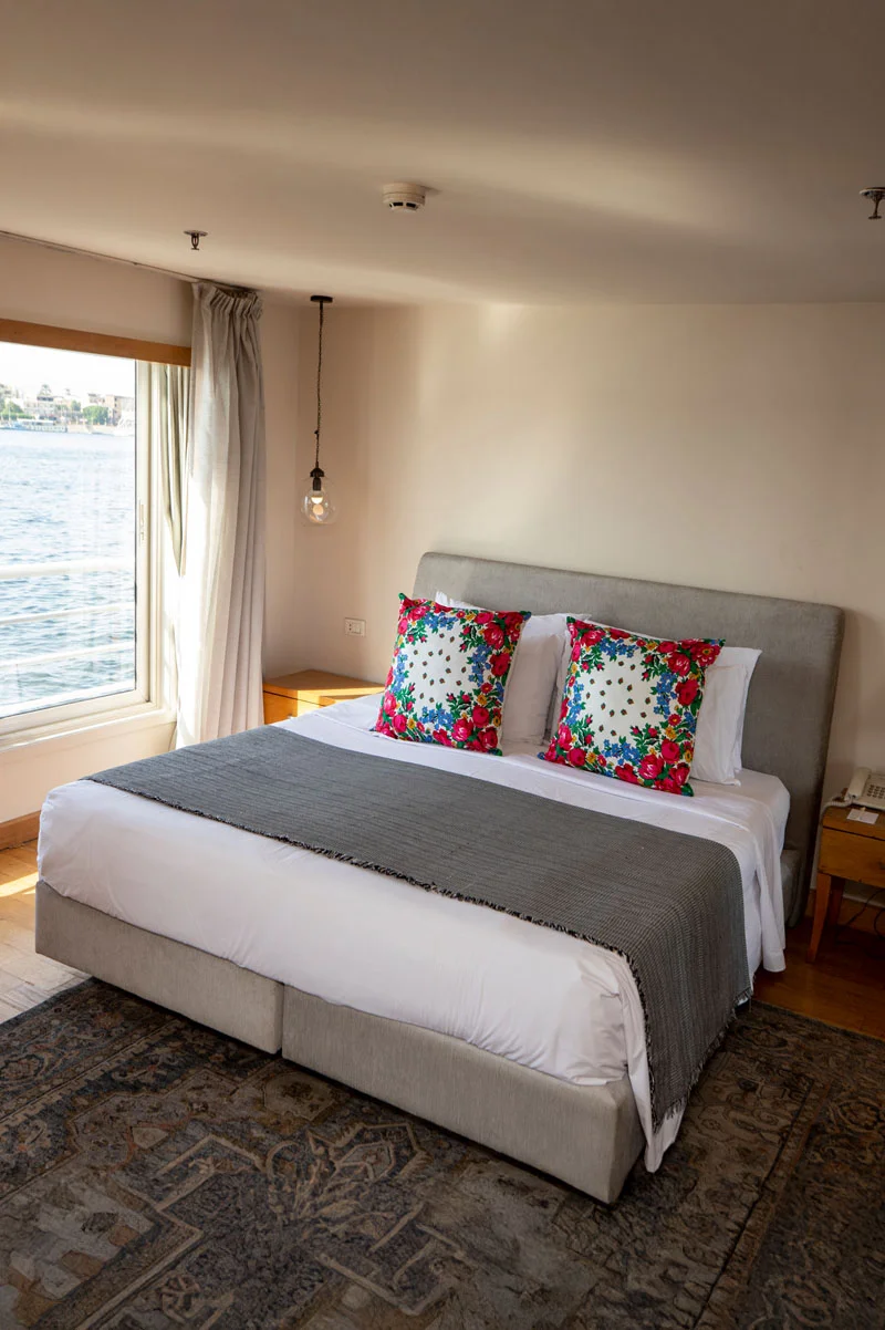 Cabin aboard the Salima Nile Cruise Nile cruise